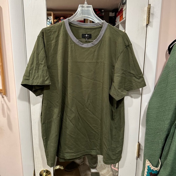 7 for all mankind men’s T-shirt - Picture 1 of 4